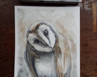 340x270 Watercolor Misfit Etsy