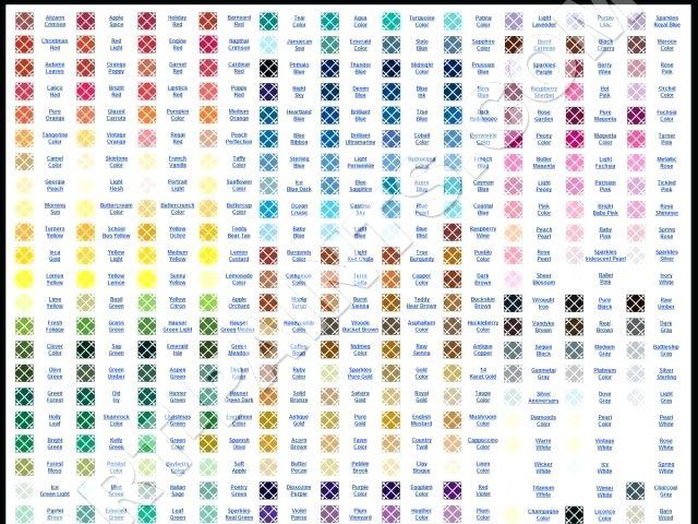 640x480 Acrylic Paint Color Mixing Recipes