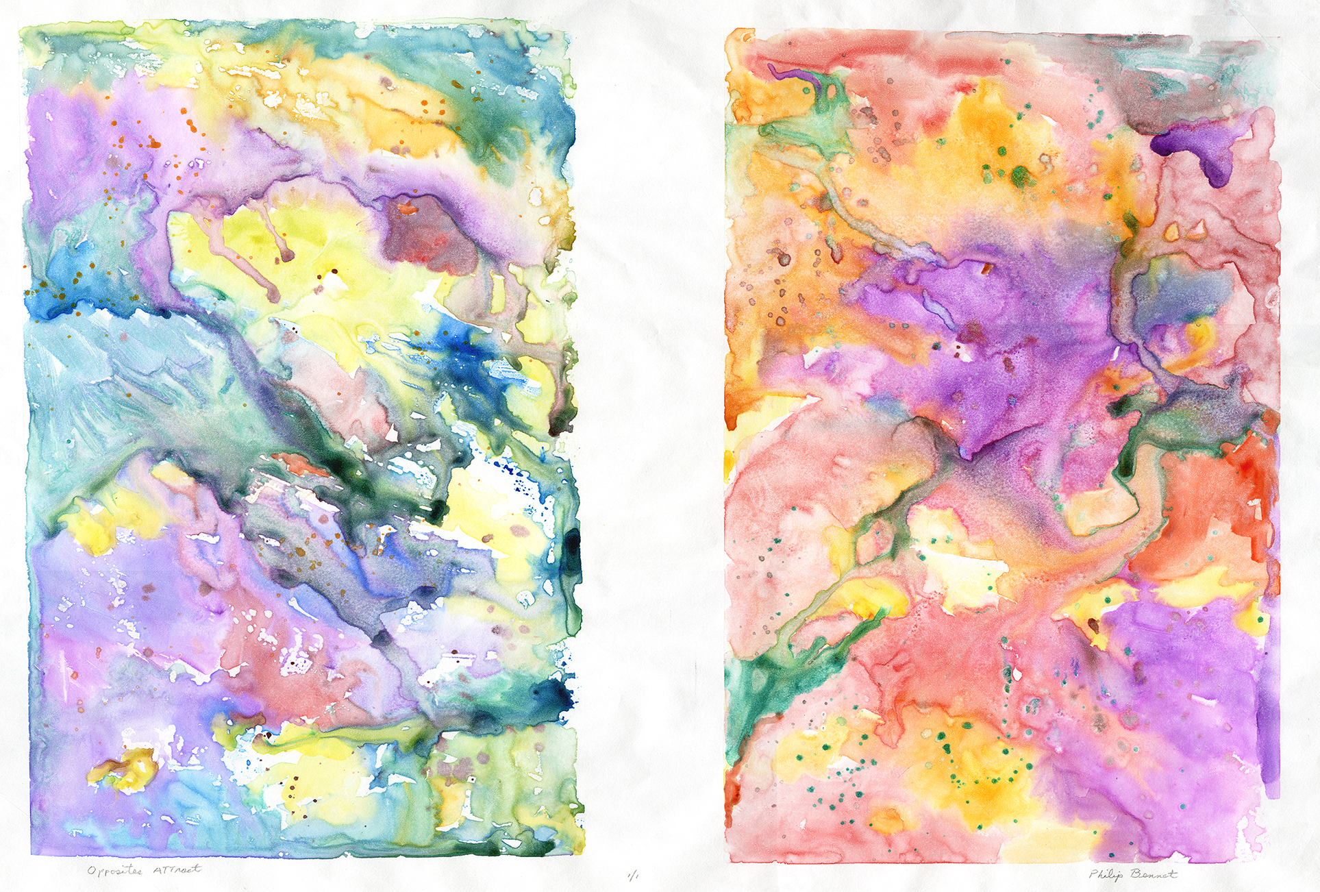 1927x1302 Watercolor Monotype The Old Print Gallery Blog