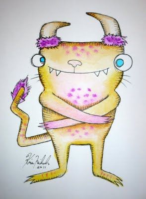 294x400 Oops, I Craft My Pants Watercolor Monster Round Up 5th Grade