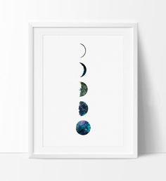236x258 71 Best Watercolor Moon Phases Images Watercolor