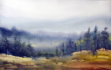 375x239 Forest Amp Foggy Mountain Landscape