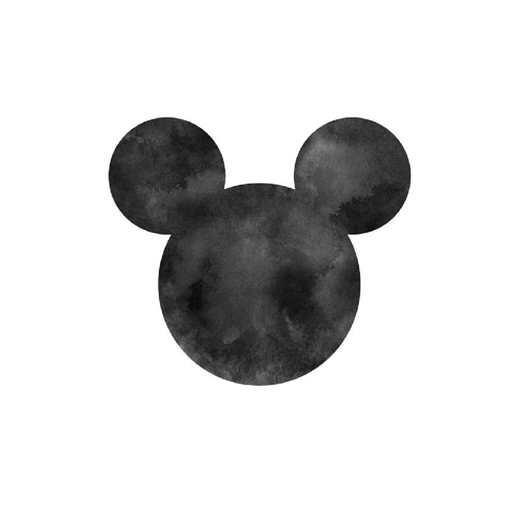 1060x1022 Watercolor Mouse Hello Happy House