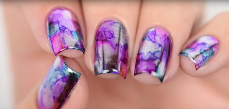 758x361 How To Do Watercolor Nail Polish