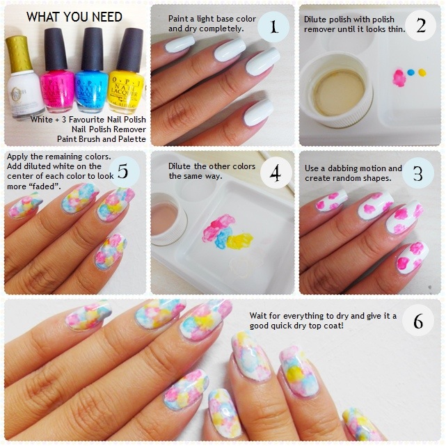 641x641 Tutorial Watercolor Nails The Nail Artelier