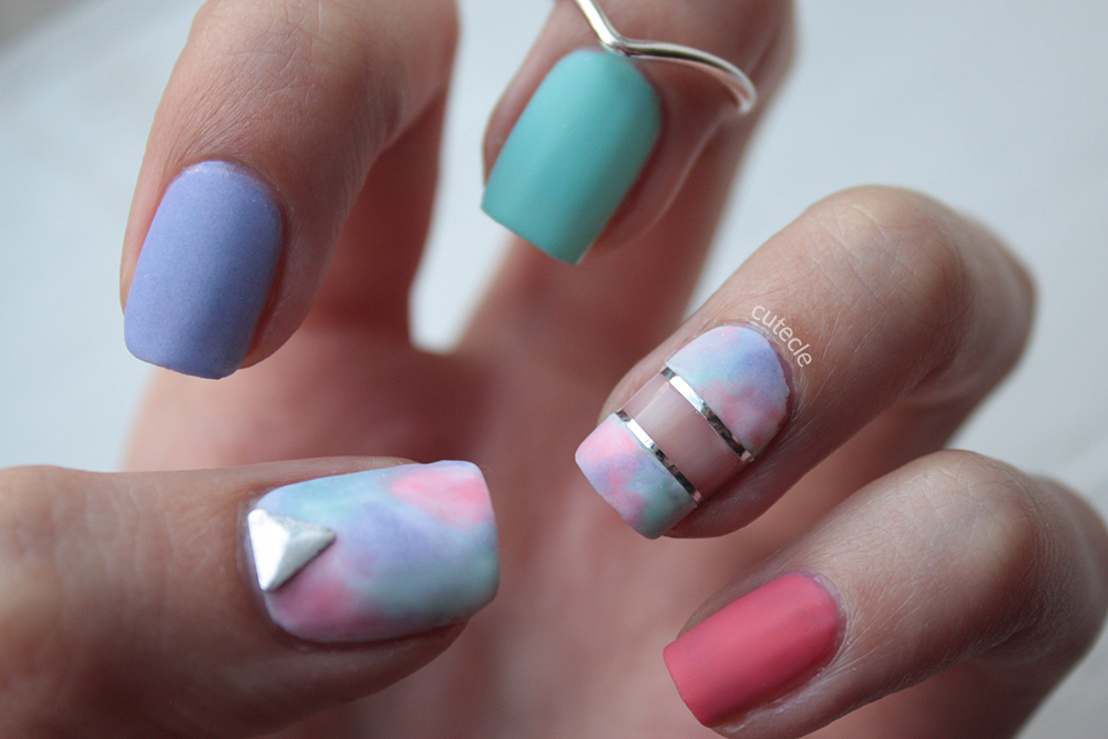 1000x667 How To Make Watercolor Nail Polish Hession Hairdressing