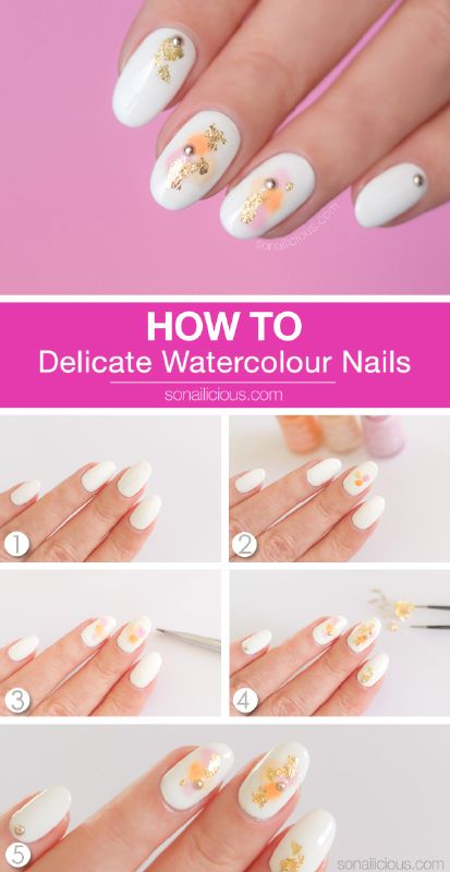 413x800 The Top 5 Best Blogs On Watercolor Nails