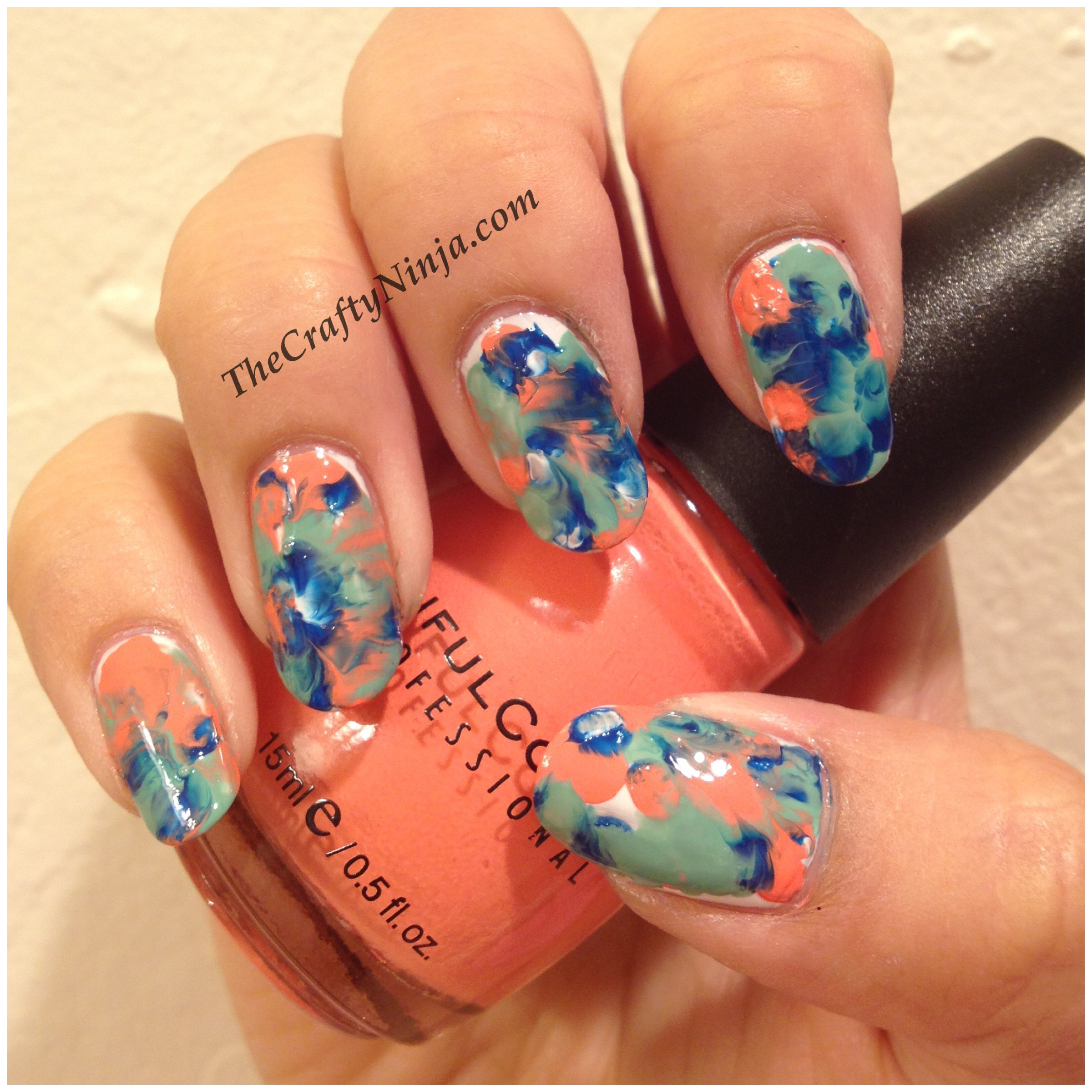 2400x2400 Watercolor Nail Tutorial The Crafty Ninja