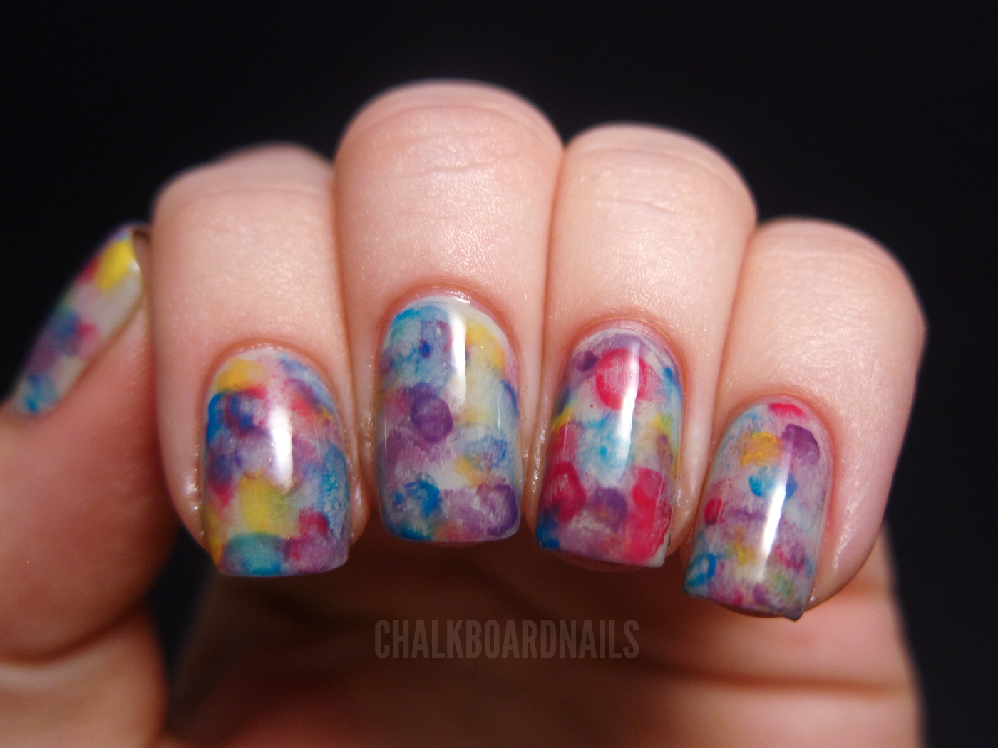 1400x1050 Watercolor Nails Chalkboard Nails Nail Art Blog