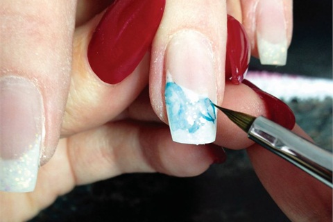 480x320 Beginner Nail Art With Watercolor Paint