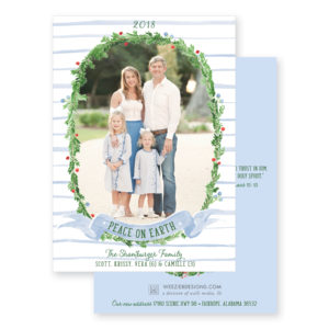 300x300 Watercolor Nativity With No Pictures Christmas Card