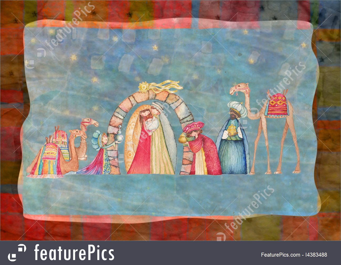 1300x1011 Holidays Christmas Nativity Scene Jesus, Mary, Joseph