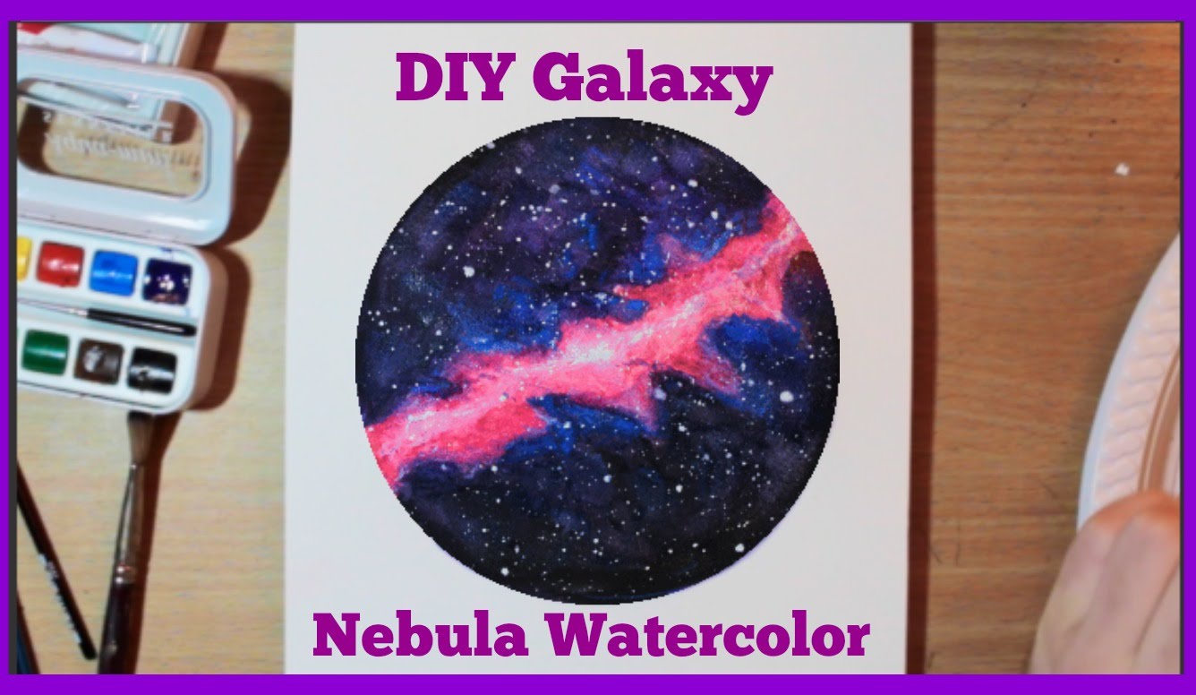 Watercolor Nebula at GetDrawings | Free download