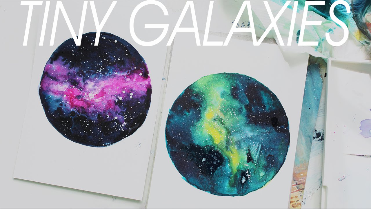 1280x720 Tiny Nebula] Watercolor Painting