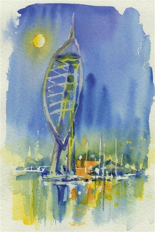 530x793 How To Paint Night Scenes In Watercolour, Pastels Or Acrylic By