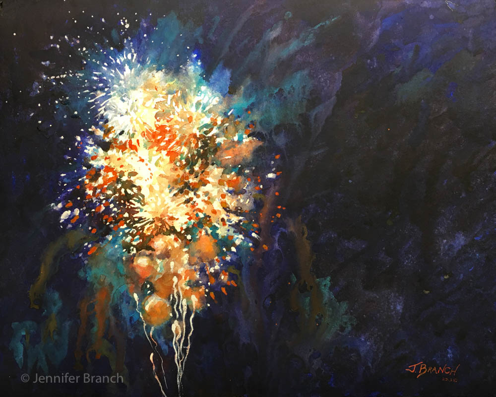 1000x800 Night Scenes Watercolor Paintings Gallery