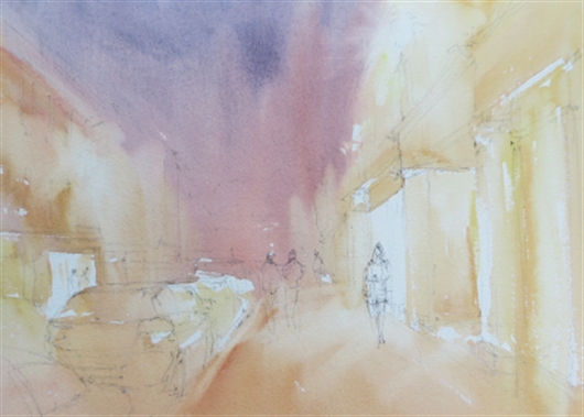 530x379 How To Paint Night Scenes In Watercolour With Paul Weaver