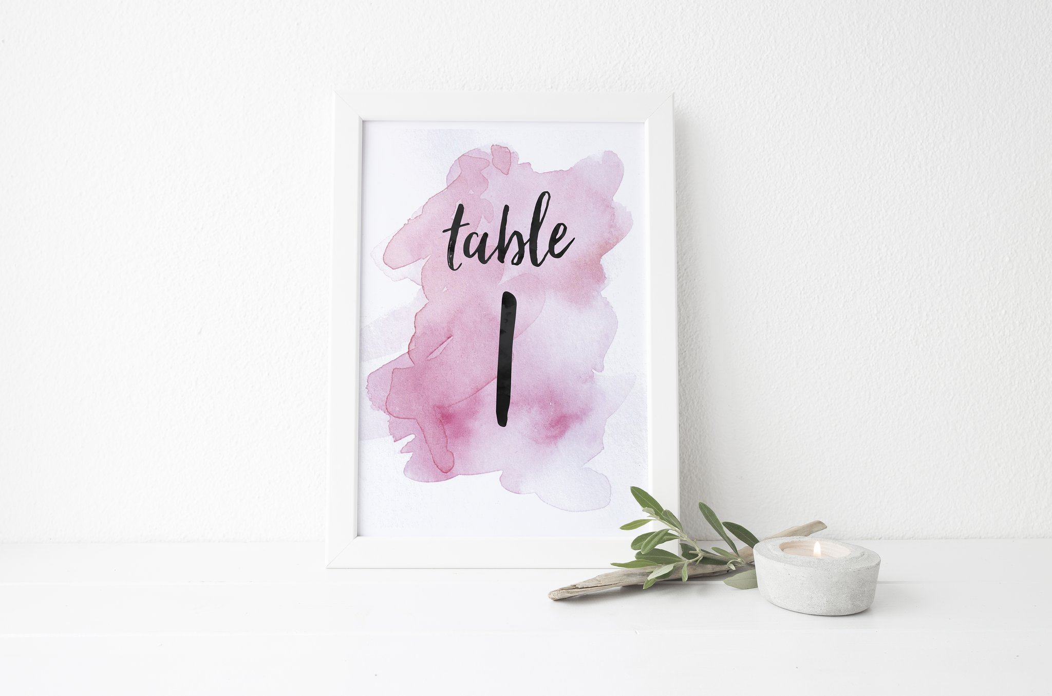 2048x1354 Watercolor Splash Table Numbers