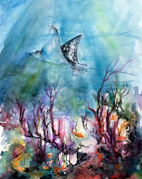 477x600 Shop Watercolor, Ocean And Originals