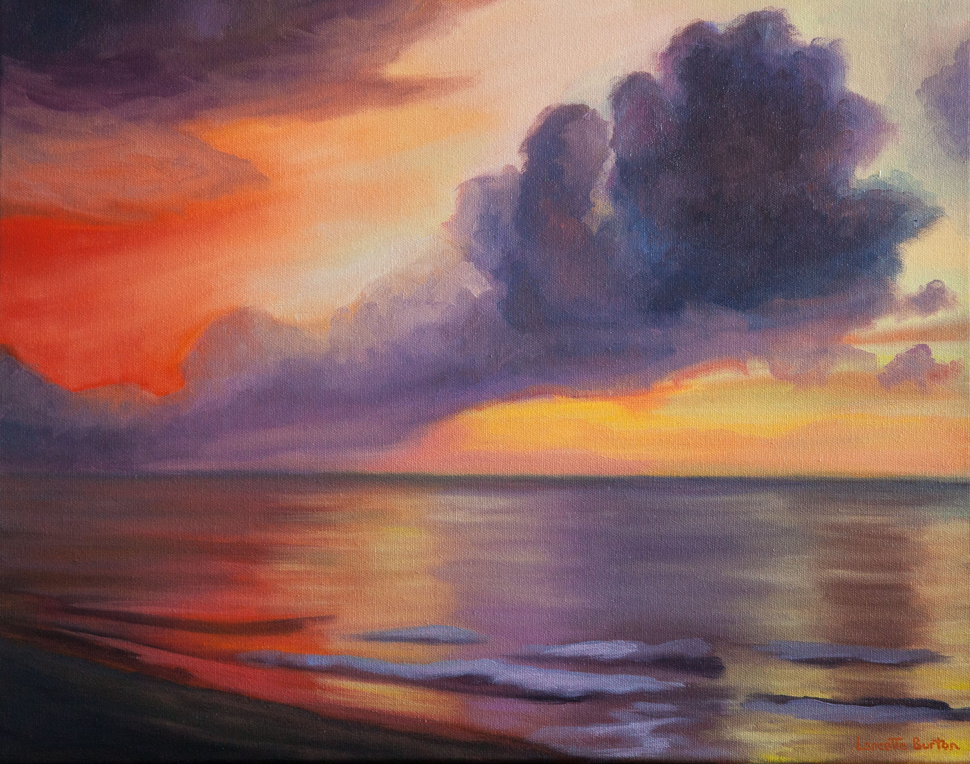 1905x1500 Fostermak Making Art Known Ocean Sunset 1