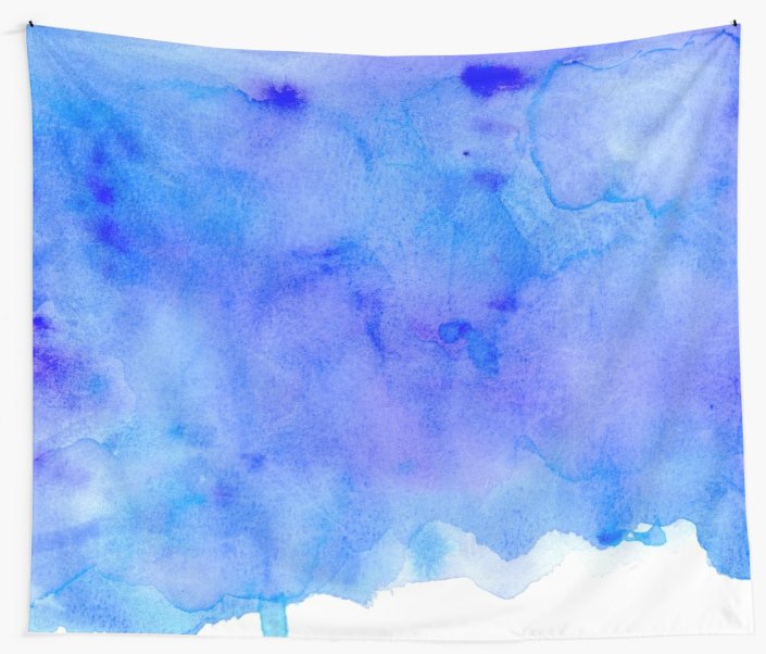 705x602 Watercolor Ocean Waves Wall Tapestries By Orionrose Redbubble