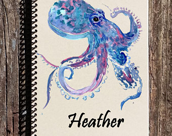 340x270 Octopus Watercolor Etsy