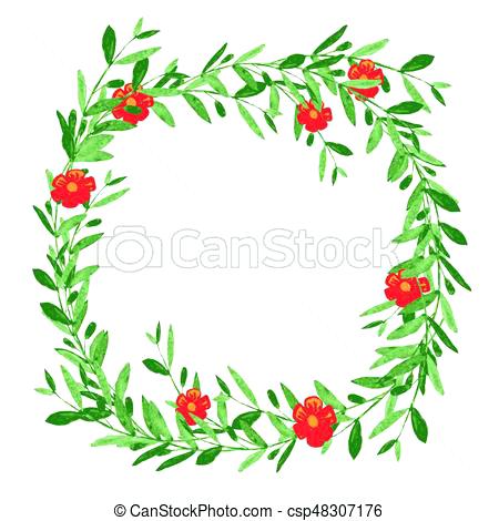 450x470 Olive Wreath Clip Art Watercolor Laurel Wreath Laurel Leaves