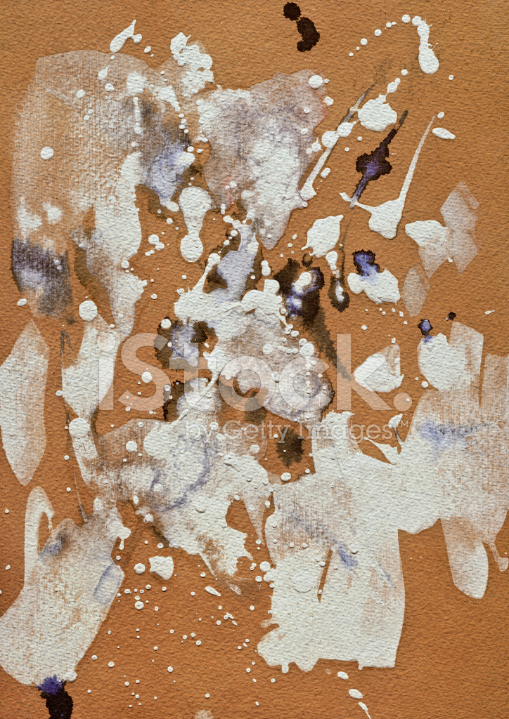 724x1024 Acrylic High Resolution Painting On Watercolor Paper Stock Photos