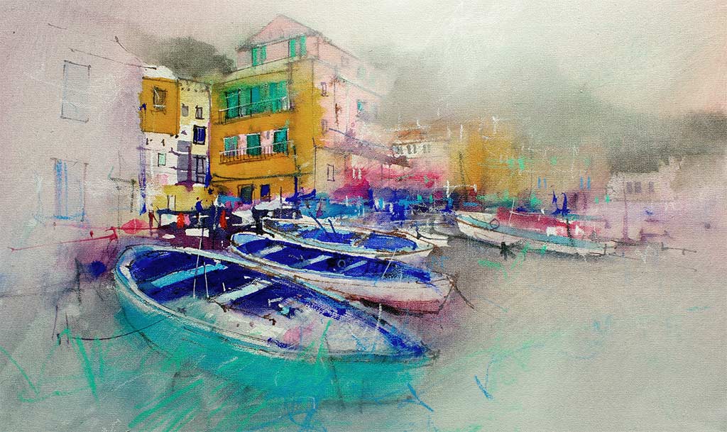 1024x609 Watercolor On Canvas Vs Paper