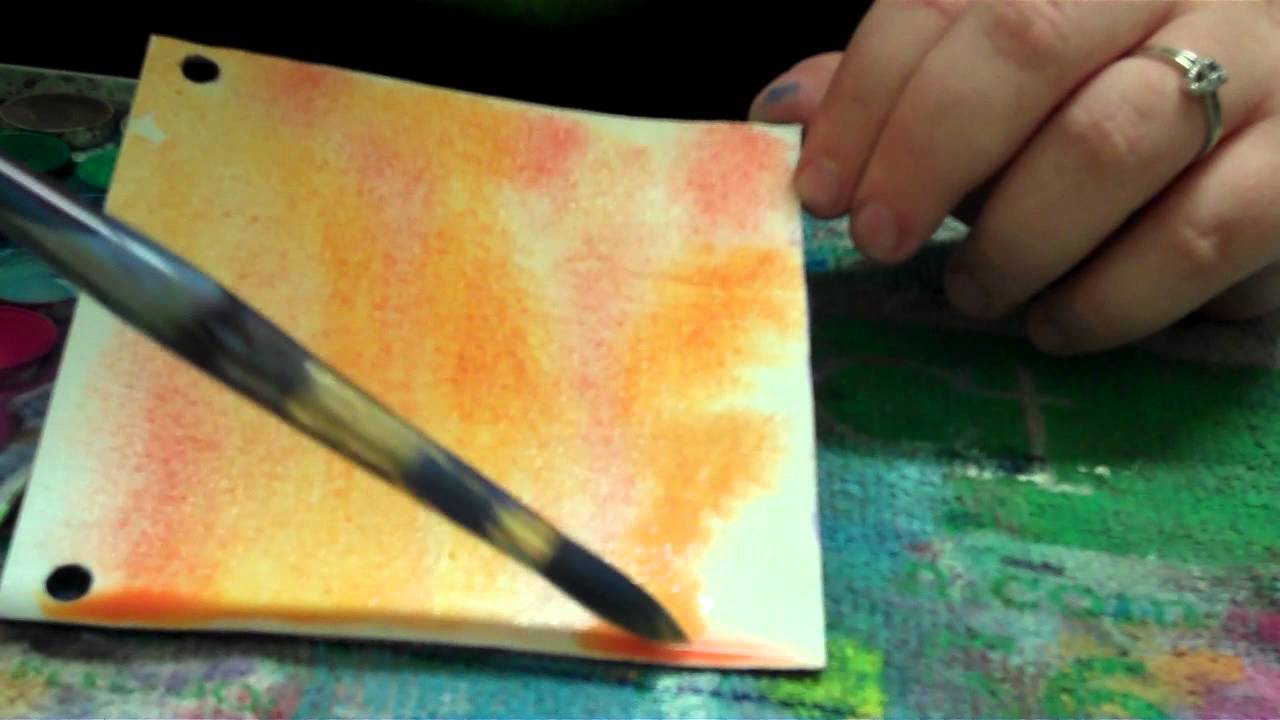 1280x720 Watercolor On Canvas Technique