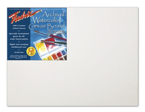480x371 Fredrix Watercolor Canvas Boards