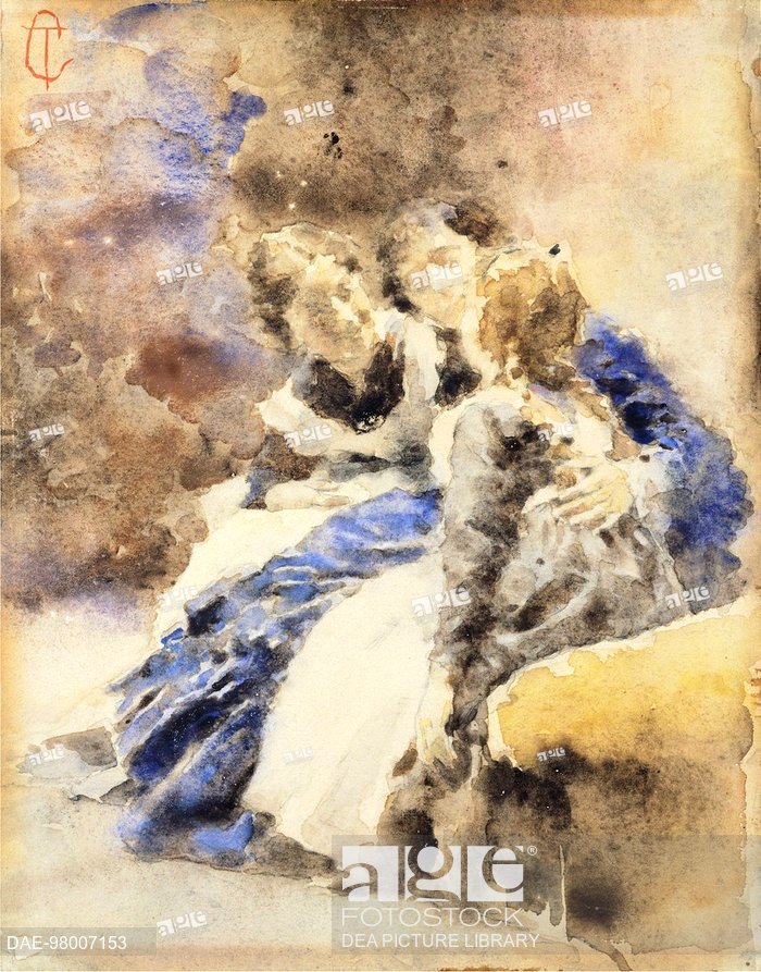 700x893 Visiting The College, 1877, By Tranquillo Cremona (1837 1878