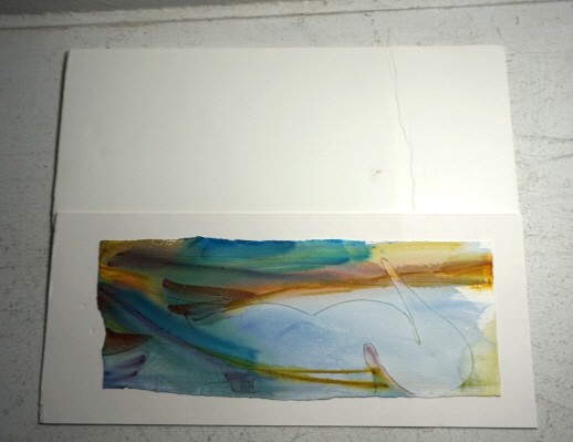 518x399 Watercolor Painting On Cardboard