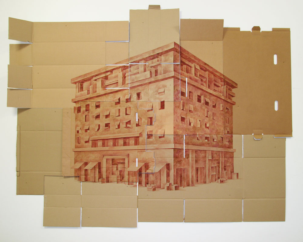 1000x800 Cardboard (Corrugated Drawings)