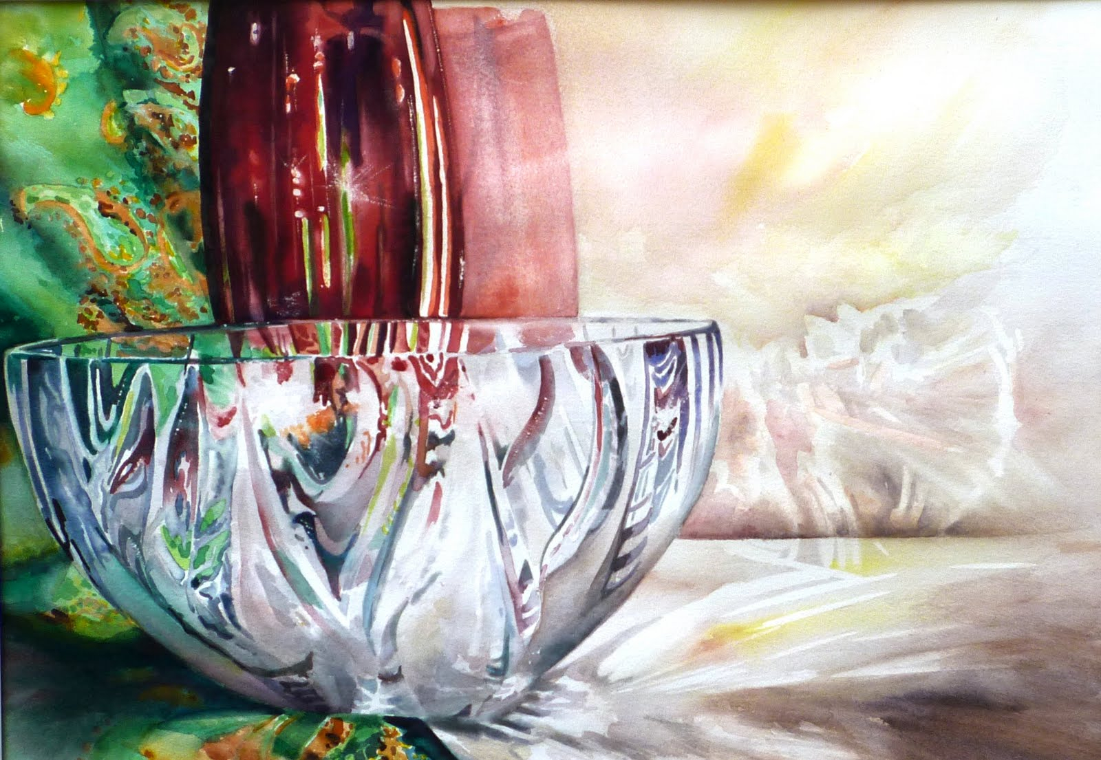 1600x1105 Watercolor Paint On Glass Donna Maclure Watercolors