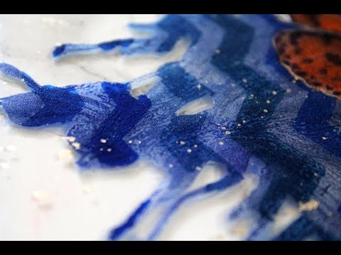 480x360 Watercolour On Glass