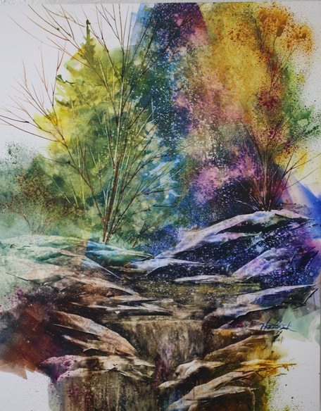 456x584 Pamela Haddock Watercolor Artist