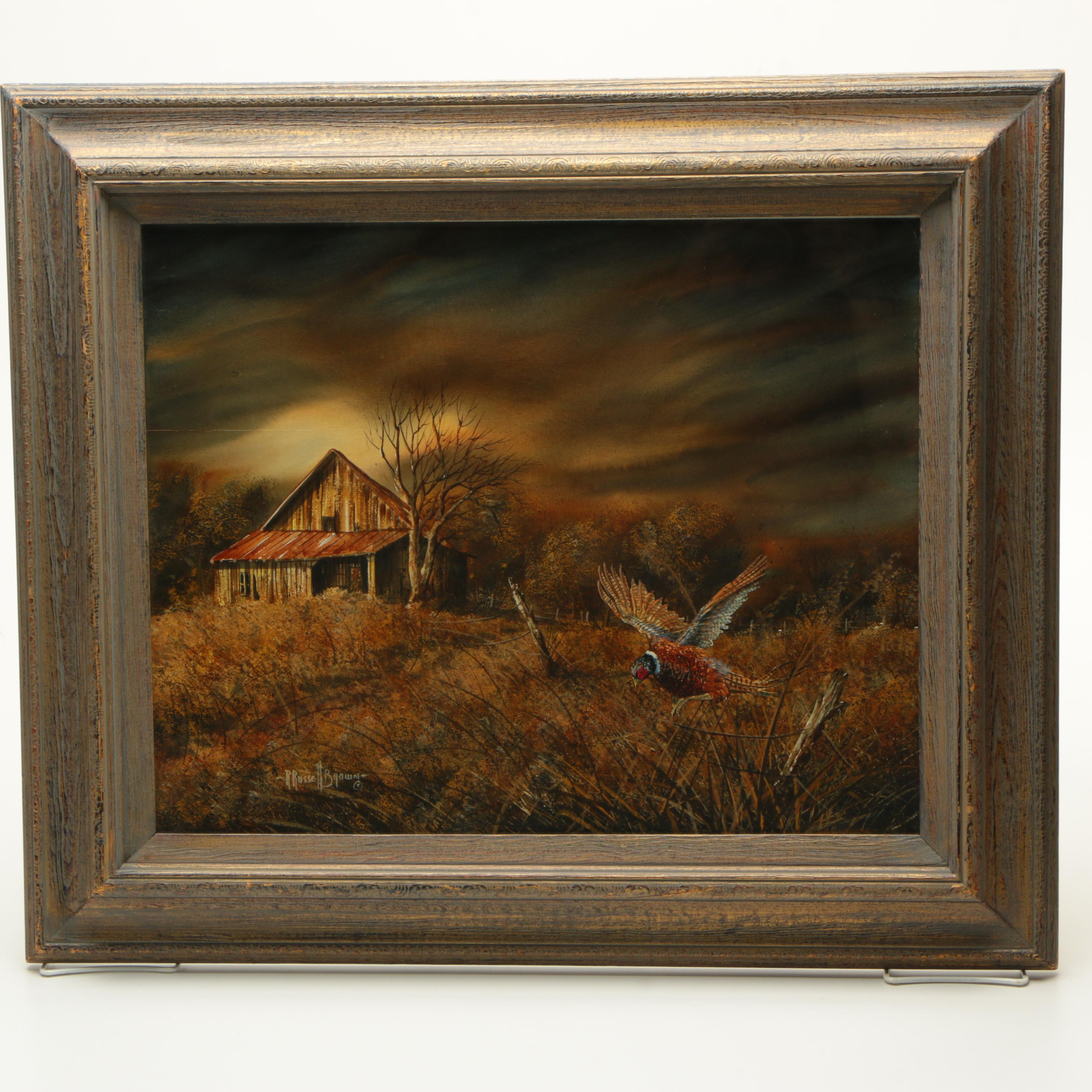 3648x3648 R. Russell Brown Wildlife Gouache Amp Watercolor On Illustration