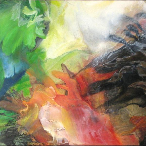 600x600 Seasons Of Change By Brett Nickell, Acrylic On Posterboard