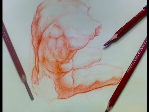480x360 Figure Drawing Tips Amp Demo Belvedere Torso On Toned Paper