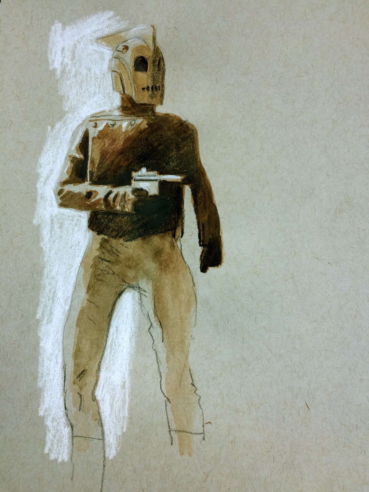 1200x1600 Shake Up The Heavens Watercolor On Toned Paper