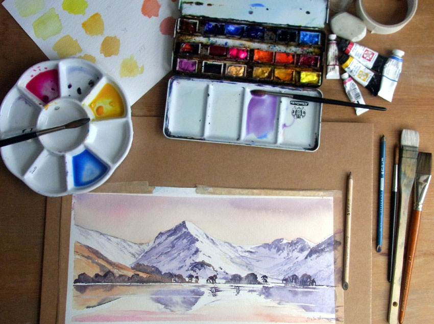 850x634 Online Watercolour Course Jane Ward Artist