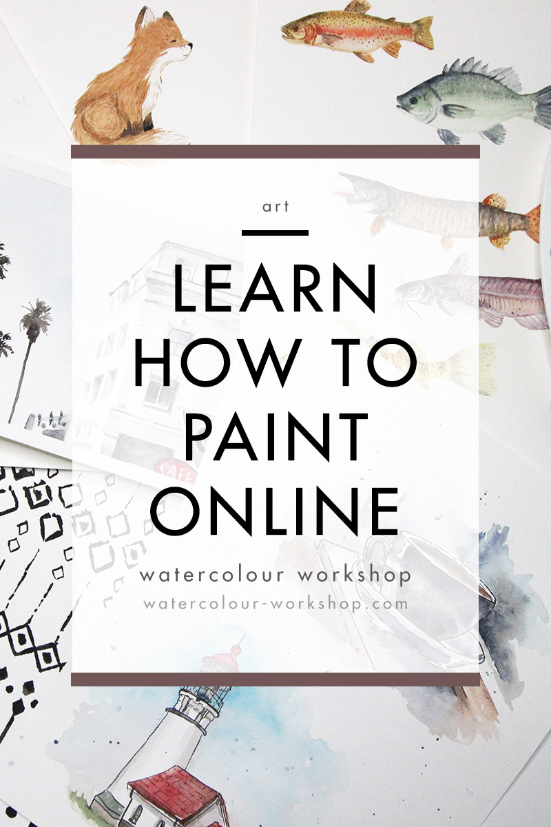 800x1200 Watercolour Workshop Learn How To Paint With Watercolours!