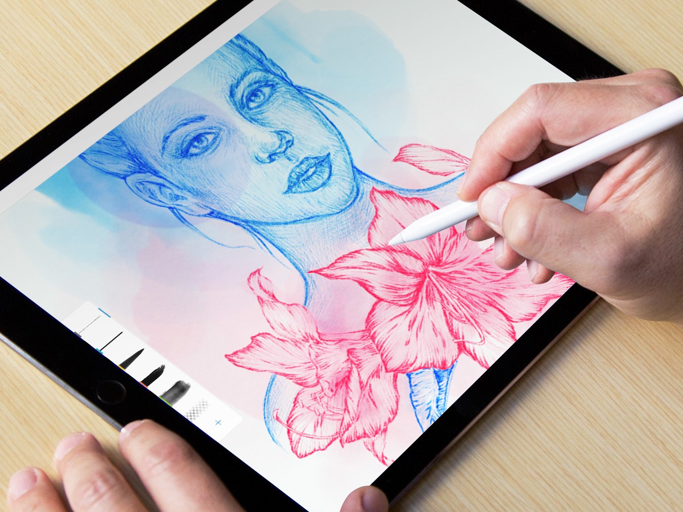 1349x1012 The 5 Best Apps For Sketching On An Ipad Pro Photoshop Sketch