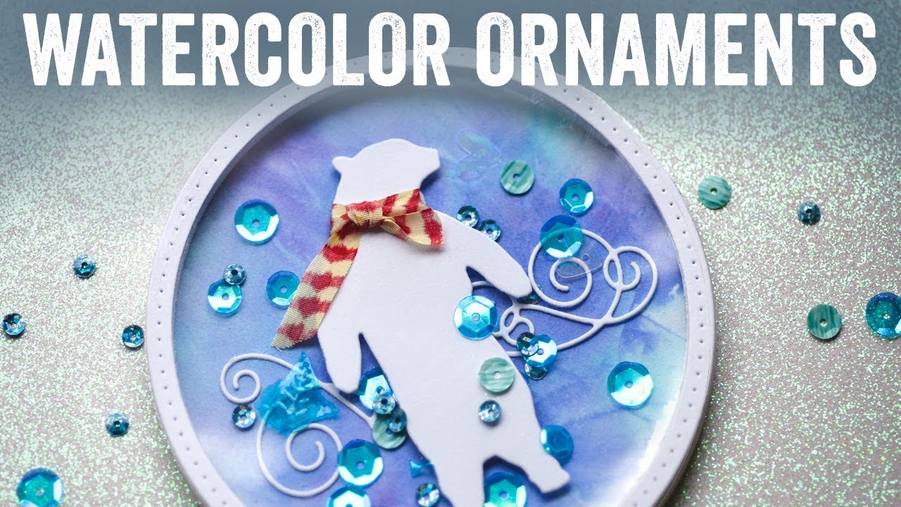 1280x720 How To Make Shaker Watercolor Ornaments