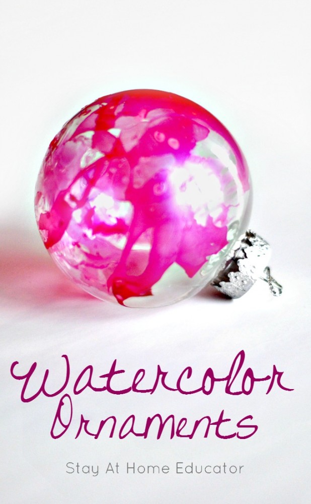 618x1000 Beautiful Watercolor Ornaments Make Perfect Gifts