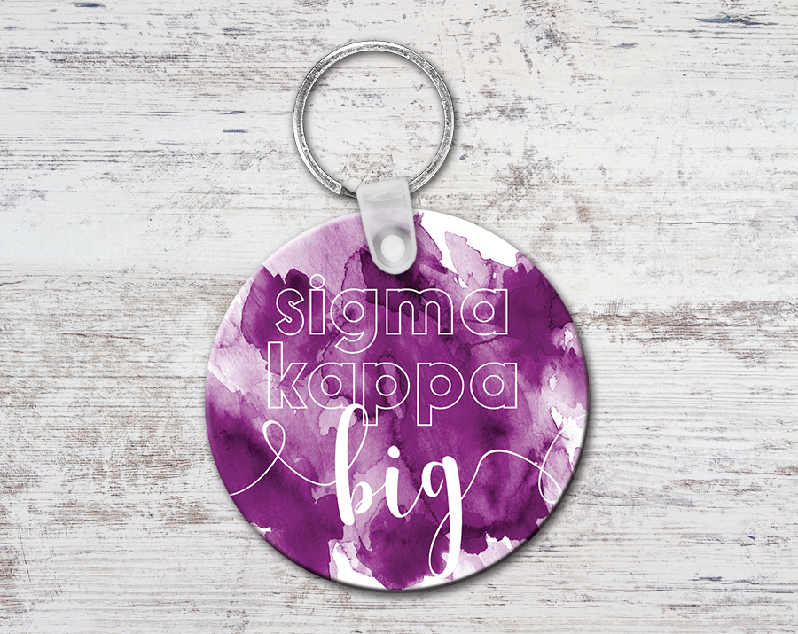 900x715 Sk Big Watercolor Outline Keychain