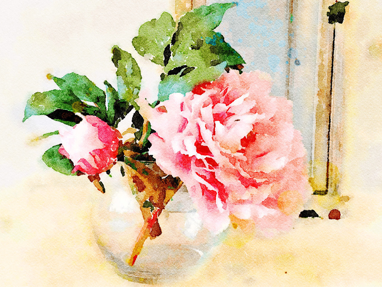 1280x960 Watercolor Studio