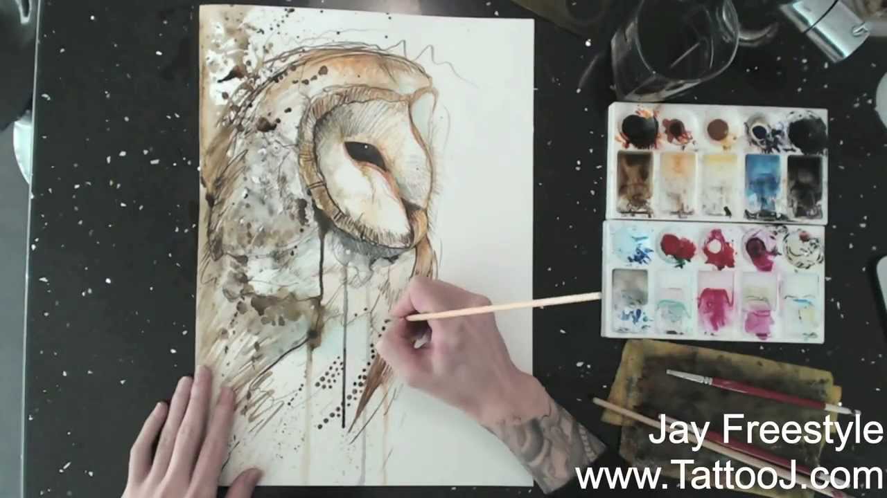 1280x720 Watercolor Painting