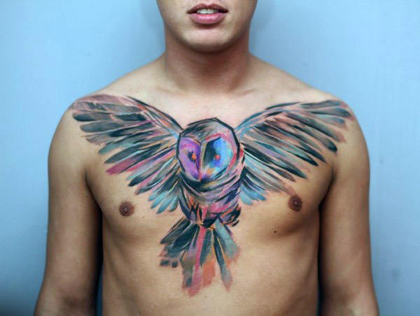 600x452 60 Barn Owl Tattoo Designs For Men